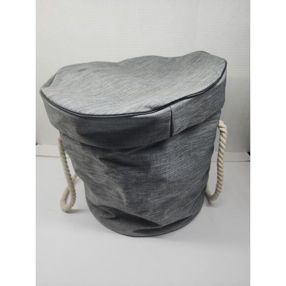 2 in 1 Toy Storage Bin Foldable Toy Bag Play Mat Indoor and Outdoor - Picture 3 of 8